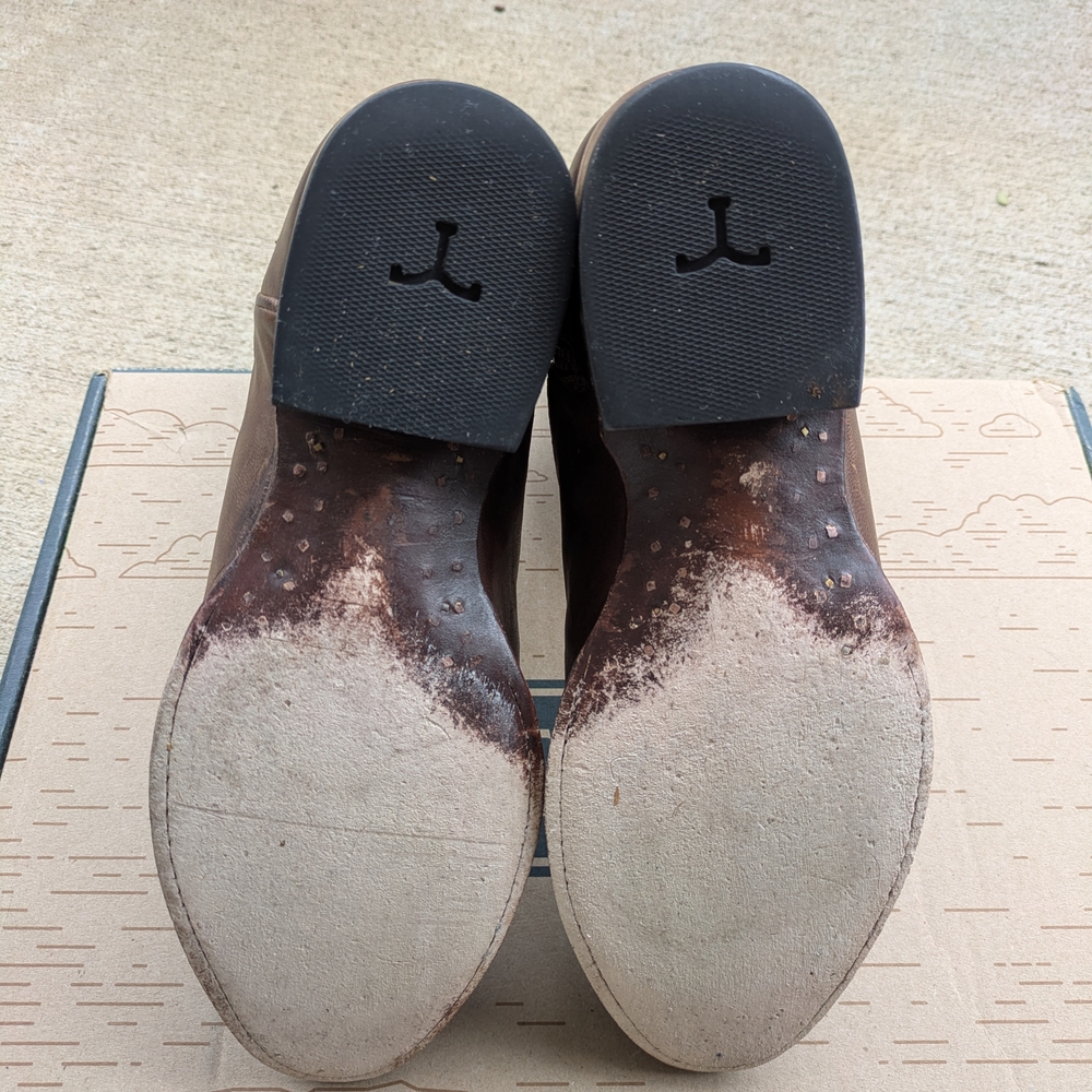 Tecovas The Dean Brown Cafe Goat Zip Up Goats - Picture 9 of 9